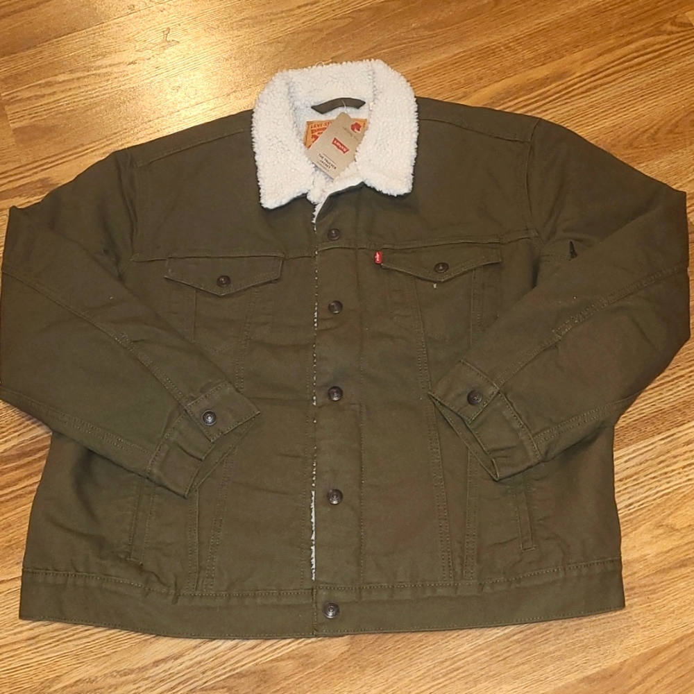 New Levi's "THE TRUCKER JACKET" size XL - Picture 3 of 8